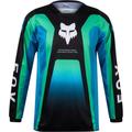 FOX 180 Ballast Youth Motocross Jersey, black-green, Size M