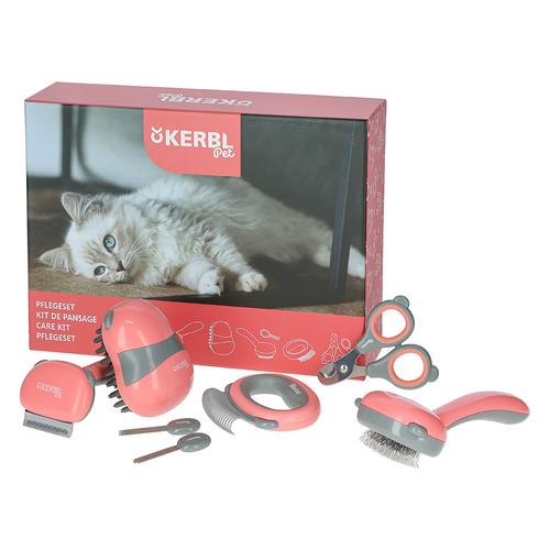 Kerbl Pet Pflege-Set 7-teilig für Katzen