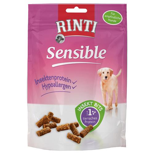 Sparpaket: 24x50g RINTI Sensible Snack Insekt Bits Hundesnacks