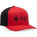 FOX Absolute Flexfit Cap, black-red, Size S M