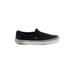 The Children's Place Sneakers: Slip-on Platform Casual Black Checkered/Gingham Shoes - Women's Size 10 1/2 - Almond Toe