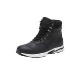 Wide Width Men's Sneaker boots by KingSize in Black (Size 10 W)