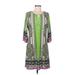 5th & Love Casual Dress - Shift: Green Dresses - Women's Size Medium