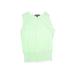 Brooks Brothers Sweater Vest: Green Tops - Kids Girl's Size X-Small