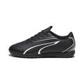 Puma Unisex Youth Vitoria Tt Jr Soccer Shoes, Puma Black-Puma White, 5 UK