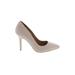 Maiden Lane Heels: Pumps Stiletto Cocktail Party Ivory Shoes - Women's Size 7 - Pointed Toe