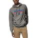 Men's League Collegiate Wear Heather Gray American University Eagles Heritage Tri-Blend Pullover Hoodie