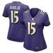 Women's Nike Nelson Agholor Purple Baltimore Ravens Game Jersey
