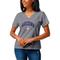 Women's League Collegiate Wear Heather Gray Arizona Wildcats Intramural Boyfriend Tri-Blend V-Neck T-Shirt