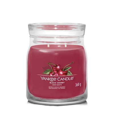 YANKEE CANDLE - BLACK CHERRY Kerzen 368 g