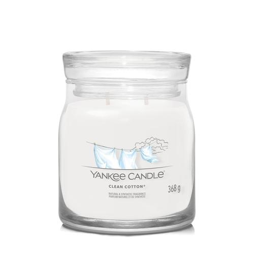 YANKEE CANDLE - CLEAN COTTON Kerzen 368 g