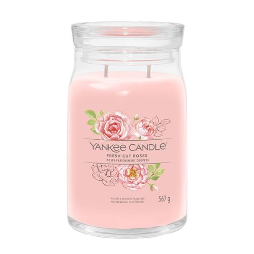 YANKEE CANDLE - FRESH CUT ROSES Kerzen 567 g