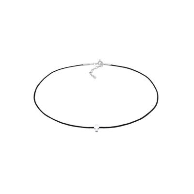 Elli Choker Kreuz Nylonkette 925 Silber 36 Damen Image