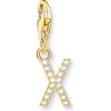 Thomas Sabo Charm 925er Silber gold, X Damen