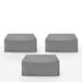 Rebrilliant Furniture Covers Outdoor Conversation Set Cover, Wicker in Gray | 30 H x 58 W x 36.5 D in | Wayfair 5D72D1B04CF148CB9001EB8DFCFAC6DF