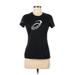 Asics Active T-Shirt: Black Activewear - Women's Size Medium