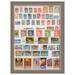 8.5x11 Silver Shadowbox Frame - Interior Size 8.5x11 x 2.5 In Deep - Silver Frame Can Display Items Up To 2.5 In Deep