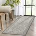 Well Woven Indoor/Outdoor Runner Rug 2 3 x 7 3 Celesine Black & Grey Persian Medallion