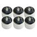 6 Pieces Flame Solar Light Candles Electronic Solar LED Lamp Nightlight Flameless Solar Candle for Outdoor Camping