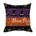 Halloween Decorations Outdoor Indoor Tarmeek Halloween Decorative Throw Pillow Covers Natural Linen Pillowcase for Sofa Home Decor Fall Decor for Home