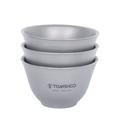 TOMSHOO Pure Titanium Tea Set Cover Bowl Single Fairway Cup Tea Cup Set Double Layer -Scald Kung Fu Tea Three Talents Cover Bowl Tea Bowl