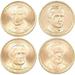 2014 D Presidential Dollar 4 Coin Set BU Uncirculated Mint State $1 Collectible