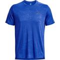 UNDER ARMOUR Herren Shirt UA TECH VENT JACQUARD SS, Größe S in Blau