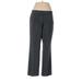 Worthington Casual Pants - High Rise: Gray Bottoms - Women's Size 8 Petite