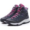 Wanderschuh ICEPEAK "WYNNES MS", Gr. 40, blau (blau, pink), Synthetik, sportlich, Schuhe, wasserdicht