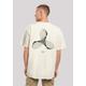 T-Shirt F4NT4STIC "Geometrics", Herren, Gr. XS, beige (sand), Obermaterial: 100% Baumwolle, casual, oversize, Rundhals, Kurzarm ohne Bündchen, Shirts, Print