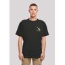 "T-Shirt F4NT4STIC ""Silvester Party partytime"" Gr. 3XL, schwarz Herren Shirts Print"