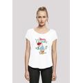 T-Shirt F4NT4STIC "Disney Arielle die Meerjungfrau Merry Christmas" Gr. M, weiß Damen Shirts Jersey
