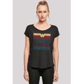 T-Shirt F4NT4STIC "DC Comics Wonder Woman 84 Truth Love And Justice'" Gr. M, schwarz Damen Shirts Jersey