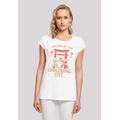 T-Shirt F4NT4STIC "Retro Gaming The Way of the Exploding Fist" Gr. XS, weiß Damen Shirts Jersey