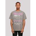 T-Shirt F4NT4STIC "Pink Floyd Oversize T-Shirt" Gr. 5XL, grau (asphalt) Herren Shirts T-Shirts