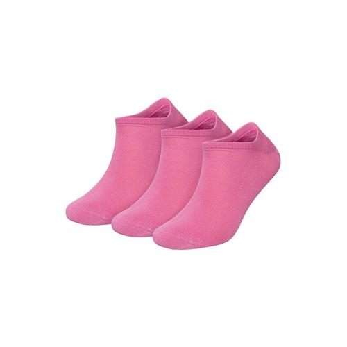 DillySocks 3er-Pack Sneakersocken Damen pink, 41-46