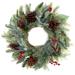 Village Lighting 24 in. Wreath - Winter Frost