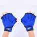 Swimming Gloves Aqua Fit Swim Training Gloves Neoprene Gloves Webbed Fitness Water Resistance Training Gloves for Swimming Diving with Wrist Strap