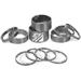 BUCKLOS 11PCS Headset Spacer Bike 1-1/8 Fork Stem Aluminum Carbon Fiber Washer - 20 15 10 5 3 2 mm Mountain Bikes Road Bicycle Threadless Ultralight Headset Spacers fit MTB Road BMX Folding Bikes.