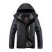 Fesfesfes Plus Size Jackets For Women Outdoor Sprint Coat With Plush And Thickened Windproof Cycling Warm Cotton Coat Hooded Coat Clearance