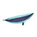 Stansport 30630-50 Double Nylon Hammock - Navy/Light Blue Camping Hiking Portable Travel