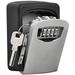 Police High Security Key Box Safe Key Wall Mounted 4 Digit Keys High Security Safe Combination Lock Store Keys