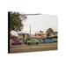 Canvas Print: Vintage Cars Are Everywhere In The Suburbs Of Havana Cuba 2010