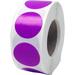 Lilac Color Coding Labels for Organizing Inventory 0.75 Inch Round Circle Dots 500 Total Adhesive Stickers A Roll