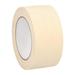 MMBM 12 Rolls - 5.4 Mil - Heavy Duty Masking Paint Tape Water & Oil Resistant Quality Adhesive Mutipurpose Ivory 2 x 60 Yards