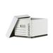 Universal Professional-Grade Heavy-Duty Storage Boxes Letter/Legal Files White 12/Carton