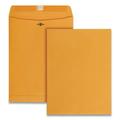 Quality Park Clasp Envelope 28 lb Bond Weight Kraft #90 Square Flap Clasp/Gummed Closure 9 x 12 Brown Kraft 250/Carton