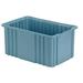 LEWISBins Divider Box 16-1/2 x 10-7/8 x 8 Light Blue Lot of 6