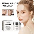 WSBDENLK Facial Cream Miracles Retinol Face Cream Miracles Retinol Moisturizer Miracles Retinol Cream Miracles Retinol Anti-Wrinkle Face Cream Reduces Wrinkles and Firms Skin 50G