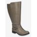 Women's Bay Boot by Easy Street in Grey (Size 11 M)